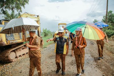 30 Tahun Tunggu Perbaikan, Jalan Gedong Aji-Umbul Mesir Mulai Dibangun dengan Dana Rp135 Miliar