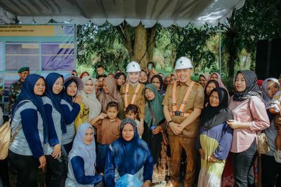 Warga Tulang Bawang Bahagia, Jalan Gedong Aji-Umbul Mesir Mulai Dibangun Setelah Puluhan Tahun Rusak