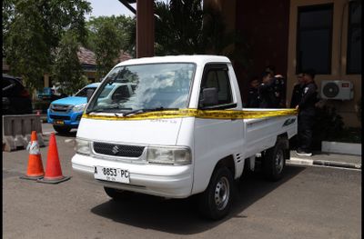Mobil Bak Sempat Hilang Saat Parkir di Masjid Kota Serang, Beruntung Masih Bisa Ditemukan