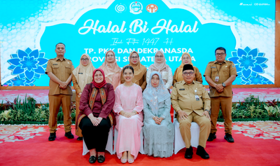 Halalbihalal PKK Sumut Perkuat Kebersamaan dan Siapkan Integrasi Kantor