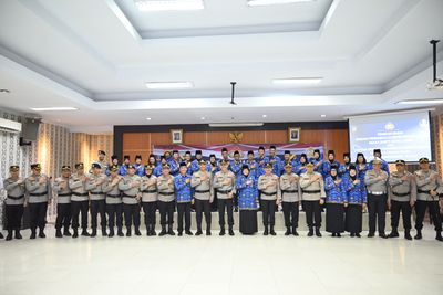 Kapolda Jambi Pimpin Upacara Pengukuhan Dewan Pengurus KORPRI Polri Periode 2025–2030