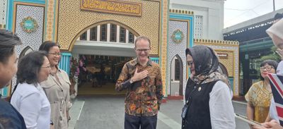 Usai Tinjau Stasiun Jogja Bersama Dubes Inggris untuk RI, GKR Mangkubumi Sebut Akan Ada Pengembangan Layanan KA di Bantul