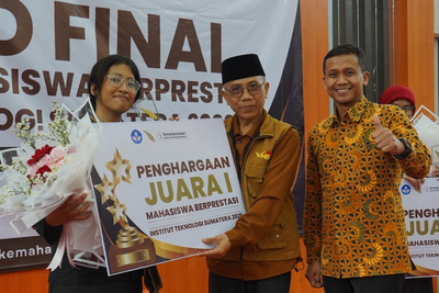 Yemima Perangin-Angin, Raih Juara 1 Pilmapres Itera 2026 Berkat Inovasi AI Deteksi Kecemasan