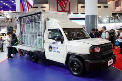 Tampilan Hilux Rangga dari Toyota Indonesia di Ajang GIICOMVEC 2026