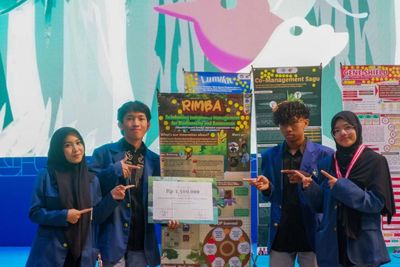 Tim UNAIR Borong Medali Emas di Biolexion 2.0 Berkat Solusi Hutan Berbasis Teknologi
