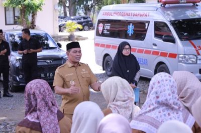 Kunjungi Dinkes, Bupati Aceh Besar Soroti Kinerja dan Disiplin ASN