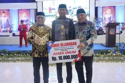 Tabongo Sabet Gelar Juara Umum MTQ Kabupaten Gorontalo 2026, Bupati Tekankan Evaluasi Pembinaan