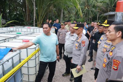 Polda Lampung Bongkar Penimbunan BBM Ilegal yang Rugikan Negara hingga Rp160,7 M