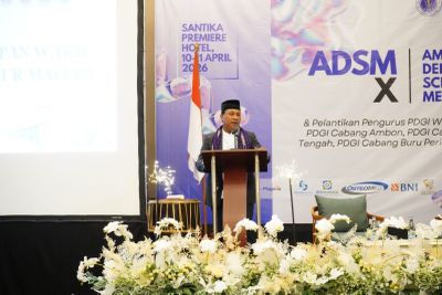 Wagub Abdullah Harap PDGI Perkuat Layanan Kesehatan Gigi di Maluku, Akui Minim Fasilitas