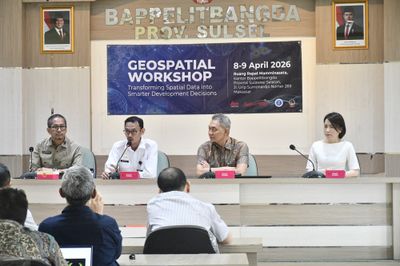 Pemprov Sulsel Perkuat Pembangunan Berbasis Data, Geospasial Jadi Kunci Keputusan Presisi