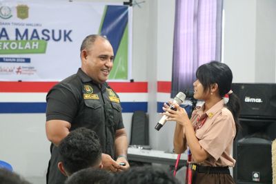 Jaksa Sambangi SMP Kristen Kalam Kudus Ambon, Ajar Siswa Cegah Bullying