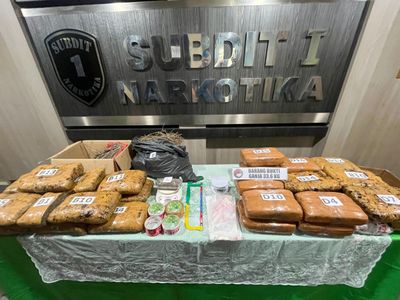 Kontrakan Mencurigakan di Rawalumbu Bekasi, Ternyata Jadi Tempat Simpan Ganja