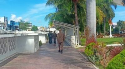 Satpol PP dan Polisi Sisir Baiturrahman, Pengemis Mundur