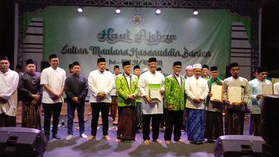 DMI Kabupaten Serang Lantik 70 Pengurus Baru di Haul Sultan Maulana Hasanuddin ke-470