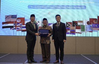 Mendikdasmen Abdul Mu ti Dorong Delegasi AYIMUN Siap Jadi Pemimpin Global