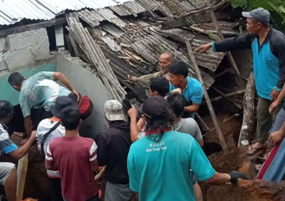 Satu Orang Meninggal Akibat Longsor di Sangkanayu, Purbalingga