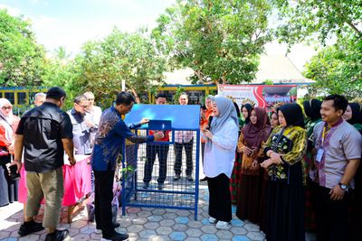 Wagub Sulsel Edukasi Siswa SMA di Sidrap Pilah Sampah dan Ciptakan Lingkungan Bernilai Ekonomi
