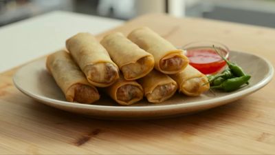 Resep Lumpia Ayam Jamur yang Lezat, Gurih, dan Renyah