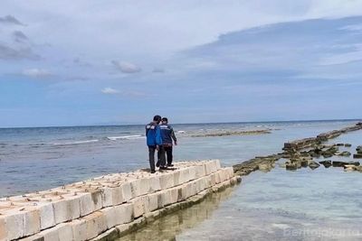 Sudin SDA Kepulauan Seribu Kebut Restorasi Pulau Tidung Demi Cegah Abrasi