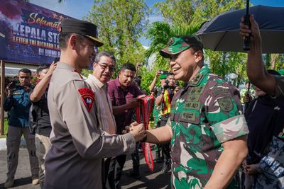 Kapolda Maluku Sambut Pangdam Pattimura, Berharap Sinergi TNI-Polri Jaga Stabilitas Daerah