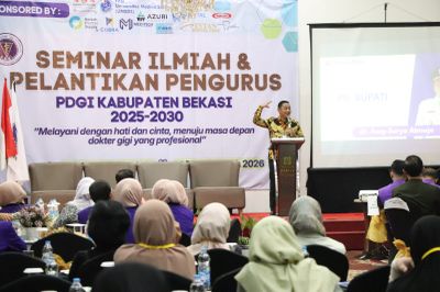 Pelantikan PDGI Bekasi, Asep Surya Atmaja Dorong Pemerataan Dokter Gigi