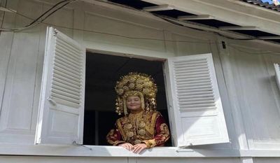 Masih Dalam Rangka Peringatan Hari Kartini 2026: TP PKK Kabupaten Padang Pariaman Gelar Pagelaran Busana Tradisional Tempo Doeloe