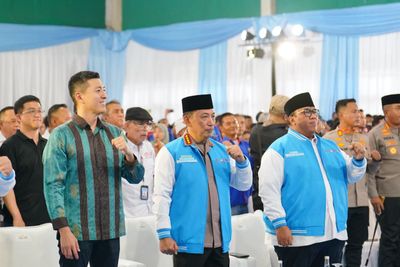 Halal Bihalal Bersama Buruh, Kapolri: Sinergi Buruh dan Polri Kunci Pertumbuhan Ekonomi