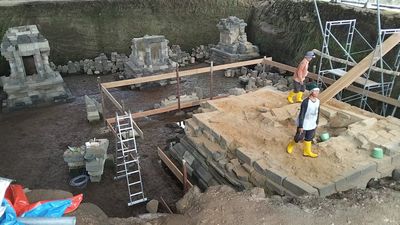Candi Losari di Magelang Dipugar Total, Sempat Terpendam Lahar Merapi