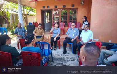 Kemenkum Maluku Dorong Legalitas Produk Rutong Lewat Edukasi Merek Kolektif