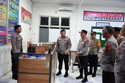 Kunjungan Kerja ke Polres Batanghari, Wakapolda Jambi Tekankan Peningkatan Kualitas Pelayanan