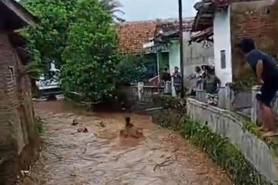 Enam Korban Insiden Sungai Ciherang Ditemukan, Dua Meninggal Dunia