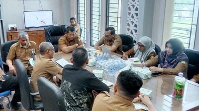 Sekda Aceh Besar Bahas Standar Harga Satuan untuk Anggaran 2027
