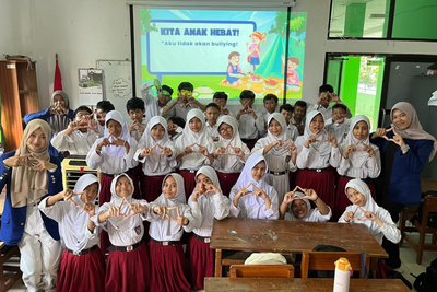 Lawan Perundungan, Mahasiswa UNY Hadirkan Program Kreatif di Sekolah Dasar