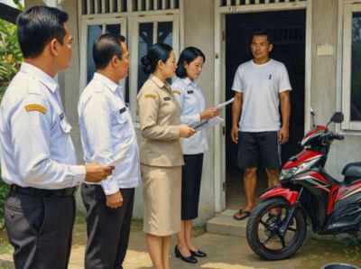 Warga Banten Siap Siap di Datangi Pegawai Pajak Kerumah Jika Pajak Bermotor Nunggak