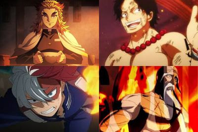 10 Karakter Anime Kekuatan Api Paling Ikonik dengan Daya Hancur Hebat
