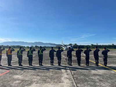 Pesawat  TNI AL Dikerahkan dalam Operasi Siaga Purla, Antisipasi Aktivits Ilegal di Perairan Papua