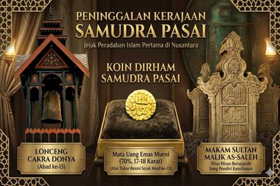 Peninggalan Kerajaan Samudra Pasai: Sejarah, Letak, dan Bukti Kejayaannya Lengkap