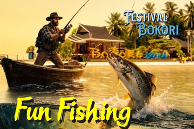 Fun Fishing di HUT Sultra 2026 Siap Jadi Ajang Seru di Tengah Laut Biru Bokori
