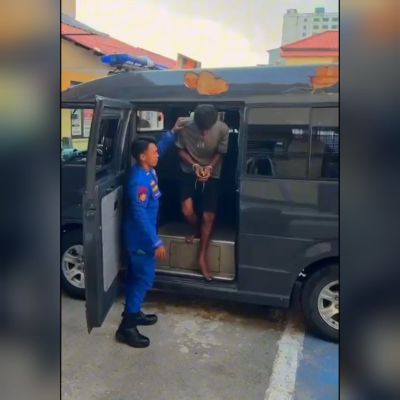 Tiga Orang Terduga Pencurian Pukat di Pantai Amal Dibekuk Polairud Tarakan
