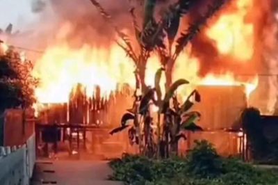 Dua Rumah di Parepare Ludes Dilalap Api, Diduga Dibakar ODGJ