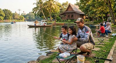 Hobi Jalan, Keluarga Senang: 6 Spot Memancing di Sekitar Jakarta yang Ramah Anak dan Istri!