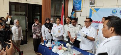 2 Kg Sabu Jaringan Lintas Provinsi Dimusnahkan BNN Banten Kurir Terancam Hukuman Mati Satu DPO