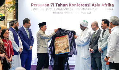 Diplomat dan Tokoh Publik Hadiri Peringatan 71 Tahun KAA di Bandung