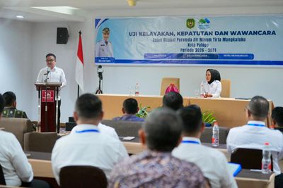 Sekda Sulsel Seleksi Calon Direksi PAM Tirta Mangkaluku Palopo, Fokus Ketahanan Air dan Kepemimpinan Visioner