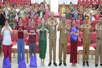 Peringatan Hari Kartini di Karangasem, Bupati Apresiasi Peran Perempuan dalam Ekonomi Keluarga