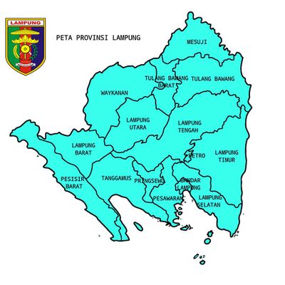 Daftar Lengkap Kabupaten dan Kota di Provinsi Lampung Beserta Ibu Kotanya