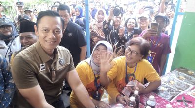 Habiskan Rp 29 Miliar, AHY Bangga Kampung Mrican Sleman Ubah Kawasan Kumuh Jadi Riverfront Cantik : Wilayah Lain Bisa Niru