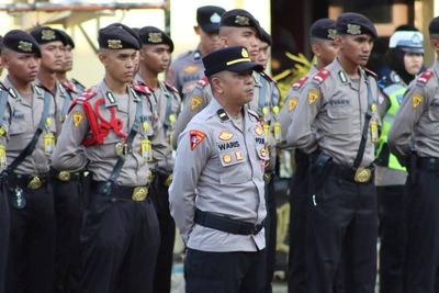 74 Siswa Bintara Polri Jalani Latja di Polres Bone, Ditekankan Disiplin dan Integritas