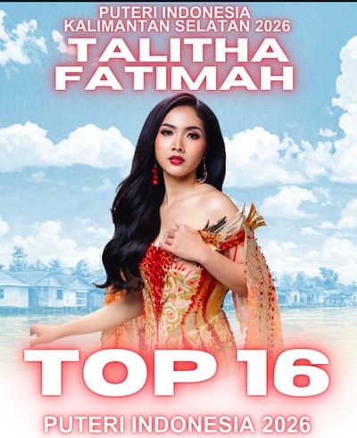 Lolos Top 16 Puteri Indonesia 2026, Talitha Fatimah Angkat Budaya Banjarmasin