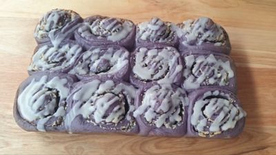 Resep Cinnamon Roll Ubi Ungu yang Lembut dan Enak, Bikin Nagih!
